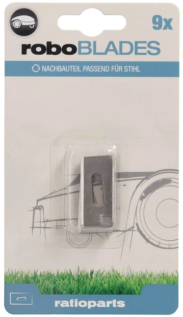roboBLADES eXtreme Messerklingen 34 x 18 mm - 9er Set - 2