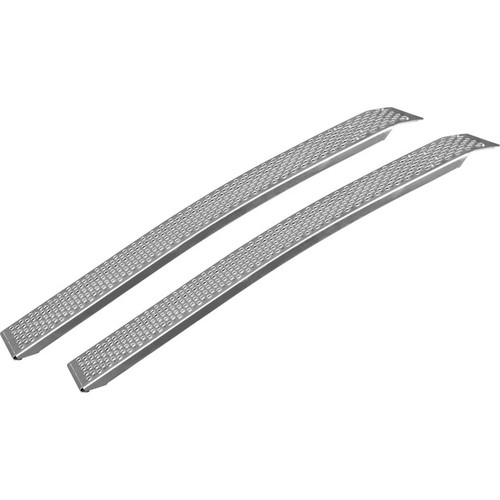 Auffahrrampe gebogen, Alu, Länge 1500 mm, 400 kg - 1