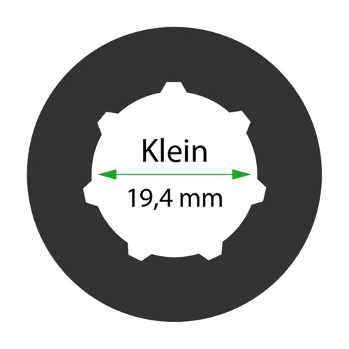 Kettenradring Klein 1/4'' 9 Zähne - 2