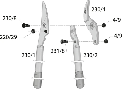 FELCO Astschere 230 - 2