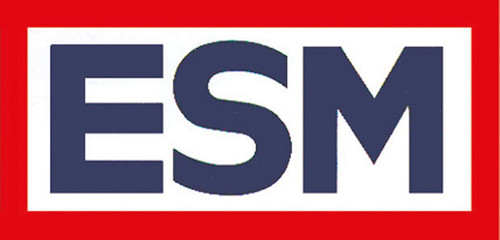 ESM Messerklinge 2-Loch - glatt unten-gesenkt - 1
