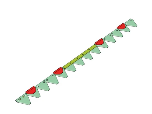 ESM Mähmesser 137 cm - 18 Klingen - Fingerbalken - 1