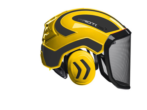 PROTOS Forest EN 397 mit G16 Visier – Helm 2-farbig - 2