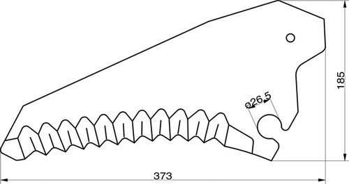Ladewagenmesser für KRONE - 2