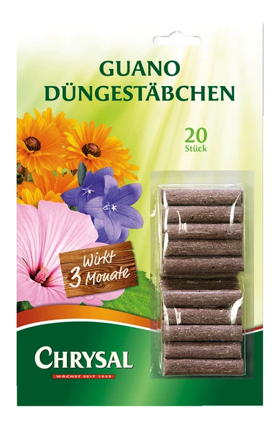 CHRYSAL Guano Düngestäbchen - 1