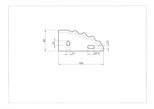 Futtermischwagenmesser für PEECON / HIMEL - 2