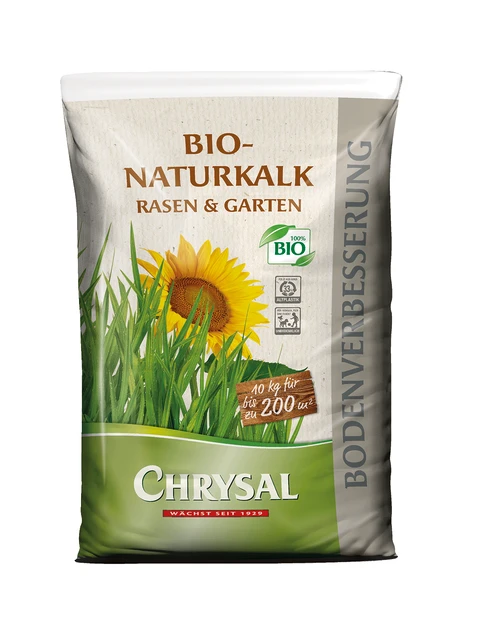 CHRYSAL Bio-Naturkalk Rasen & Garten 10.0 kg - 1