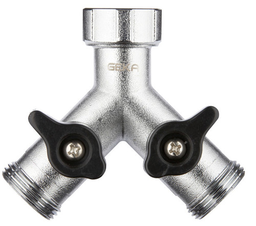 GEKA plus Zweiwegeventile mit 3/4" Außengewinde - 1