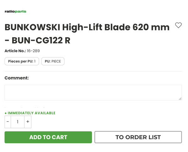 Comment field on the product page and Add to cart button