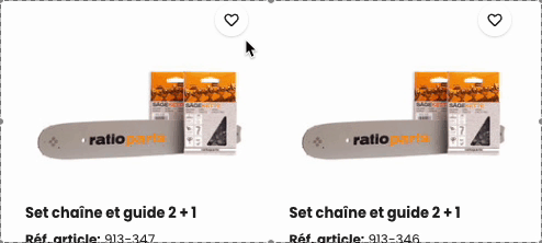video illustration ajout aux favoris