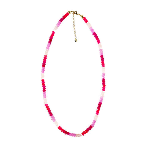 Palermo Long Necklace Pinks