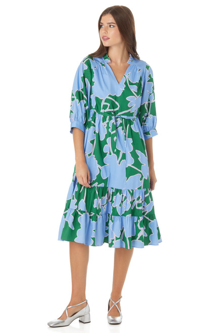 Tallie Dress Floral Figure Crosby by Mollie Burch