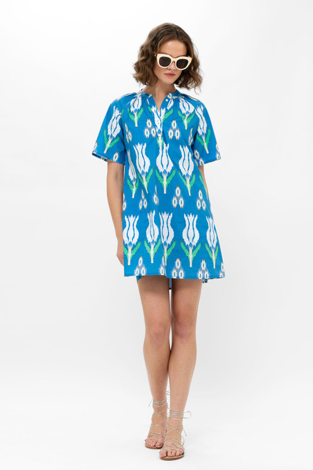 Pocket Dress Sumba Blue Oliphant