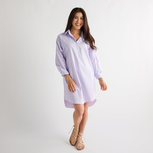 Preppy Star Dress Lavender