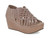 Wiz Wedge Nude Leather