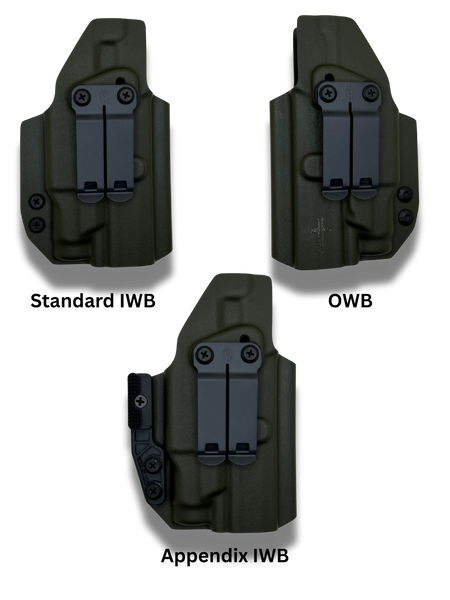 The Vanguard: Universal Carry Holster (Light-Bearing)