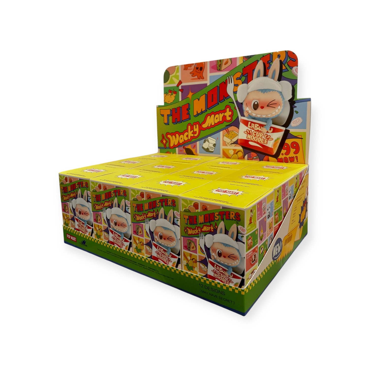 THE MONSTERS wacky mart ボックス Labubu THE MONSTERS Wacky Mart Series Squishy Charm Pendant