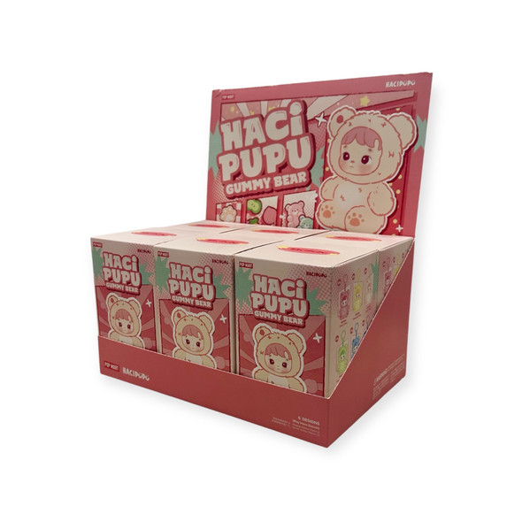 HACIPUPU – Gummy Bear Series (Vinyl Plush Pendant Blind Box) HACIPUPU – Gummy Bear Series (Vinyl Plush Pendant Blind Box)