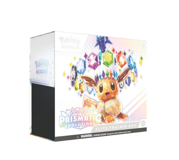 Pokemon Scarlet And Violet 8.5 Prismatic Evolution Elite Trainer Box