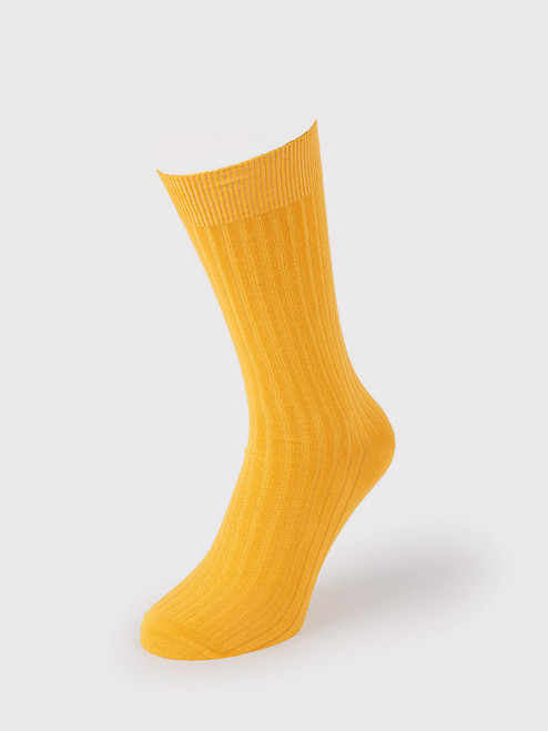 Men's Mustard Yellow Luxury Bamboo Socks Men's Mustard Yellow Luxury Bamboo Socks