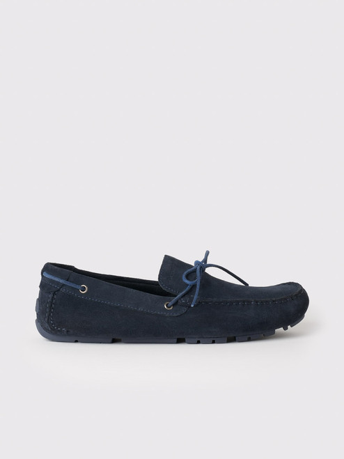 Men's Navy Geox Melbourne Moccasin Men's Navy Geox Melbourne Moccasin