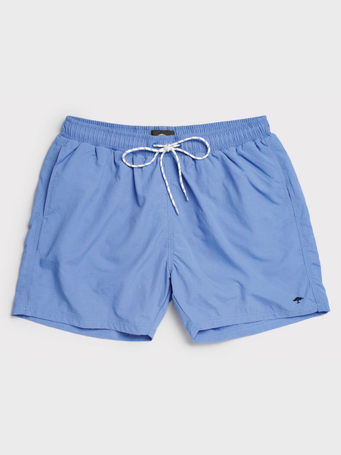 Blue Drawstring Swim Shorts Blue Drawstring Swim Shorts