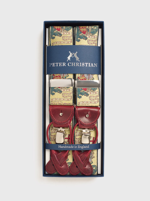 St George Pattern Braces In Box St George Pattern Braces In Box