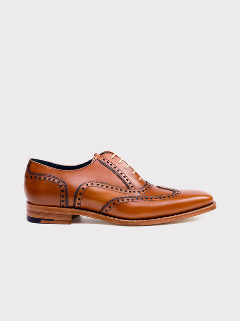 Barker Tan Spencer Shoe Side Barker Tan Spencer Shoe Side