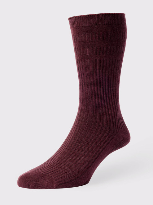 Wine Ladies HJ Softop® Bamboo Socks Wine Ladies HJ Softop® Bamboo Socks