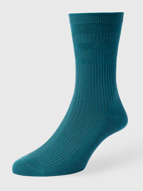 Teal Ladies HJ Softop® Bamboo Socks Teal Ladies HJ Softop® Bamboo Socks