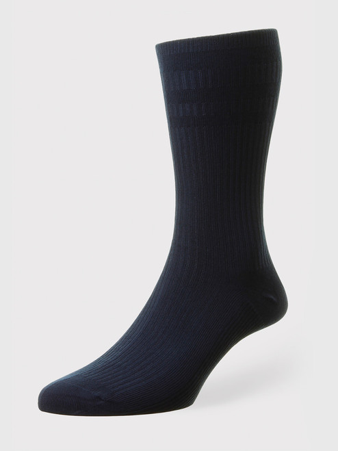 Navy Blue Ladies HJ Softop® Bamboo Socks Navy Blue Ladies HJ Softop® Bamboo Socks