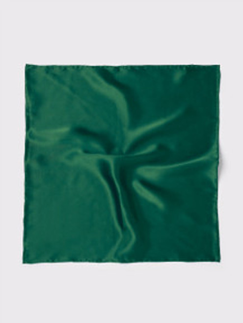 Green 100% Silk Pocket Square Green 100% Silk Pocket Square