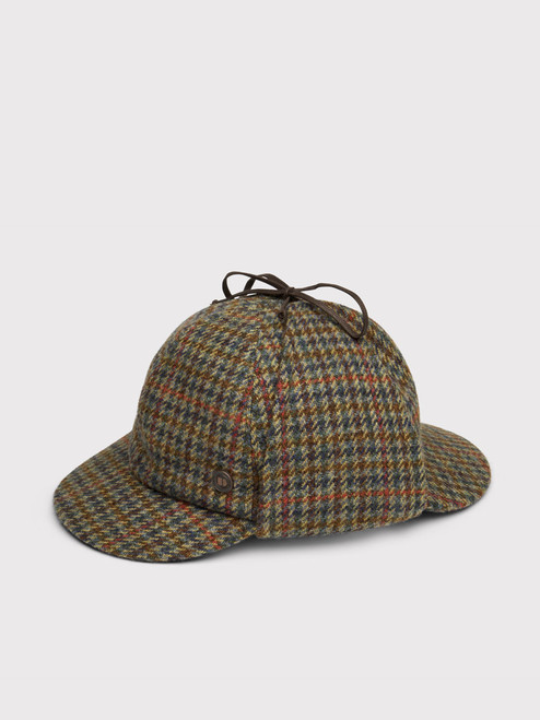 Mens Check Deerstalker Hat Mens Check Deerstalker Hat