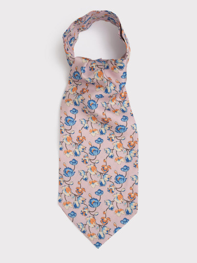 Floral Pink Cravat