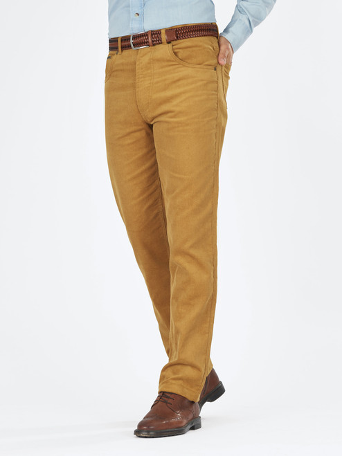 Men's Gold Yellow Corduroy Jeans Men's Gold Yellow Corduroy Jeans