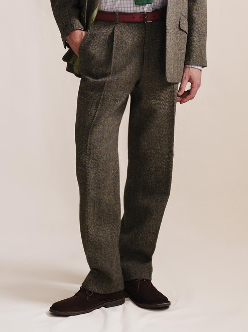 Men's  Brown Harris Tweed® Trousers Men's  Brown Harris Tweed® Trousers