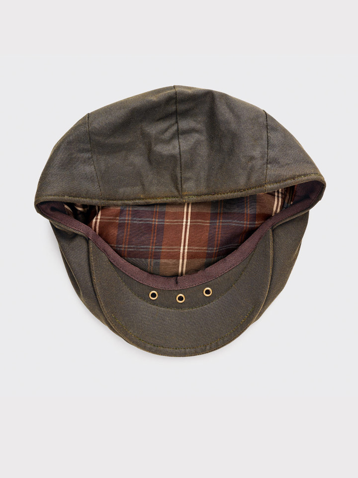 Wax Flat Cap Inside