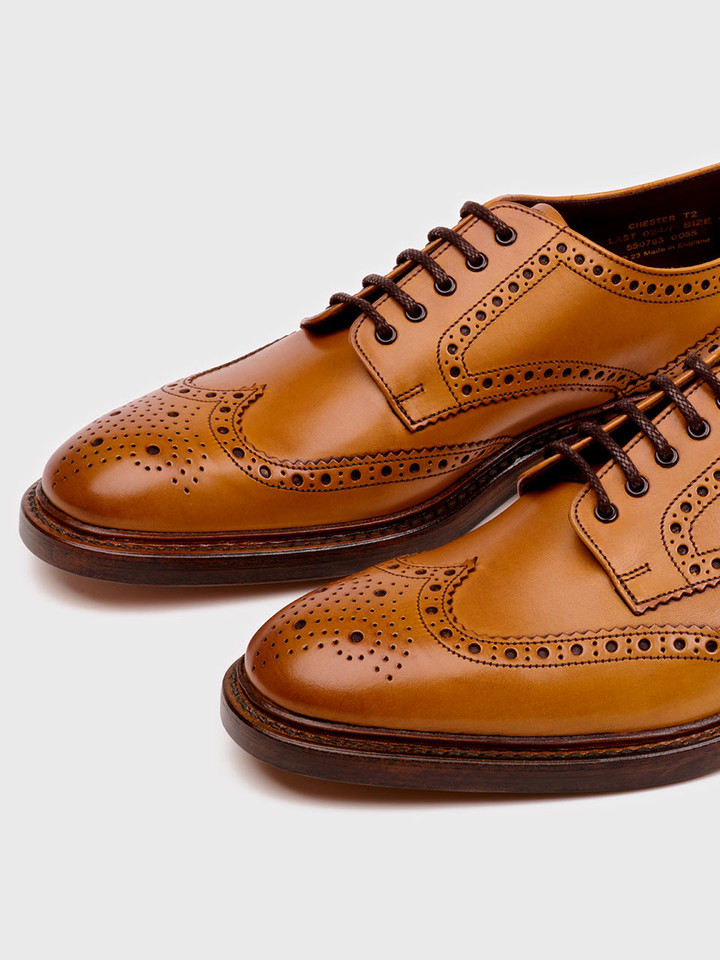 Men's Loake Chester Brogue Toes
