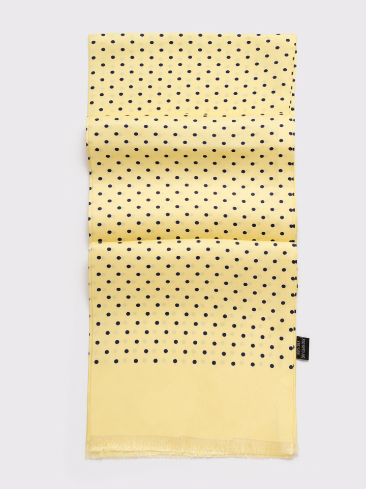 Yellow Birkin Silk Scarf