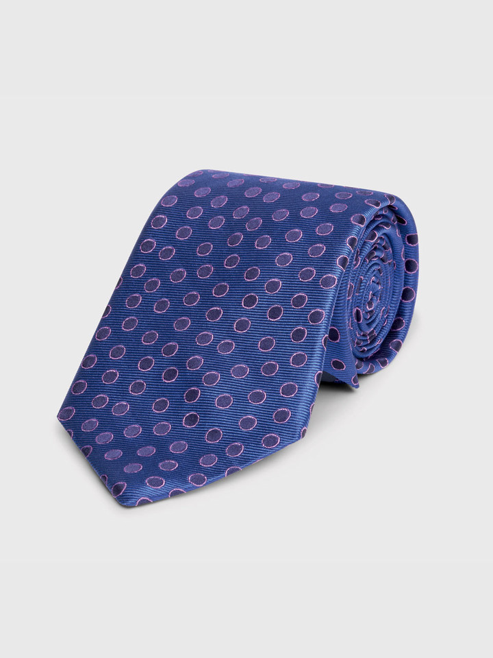 Dotty Silk Tie