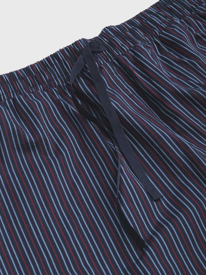 Red & Navy Pyjama Set Waistband