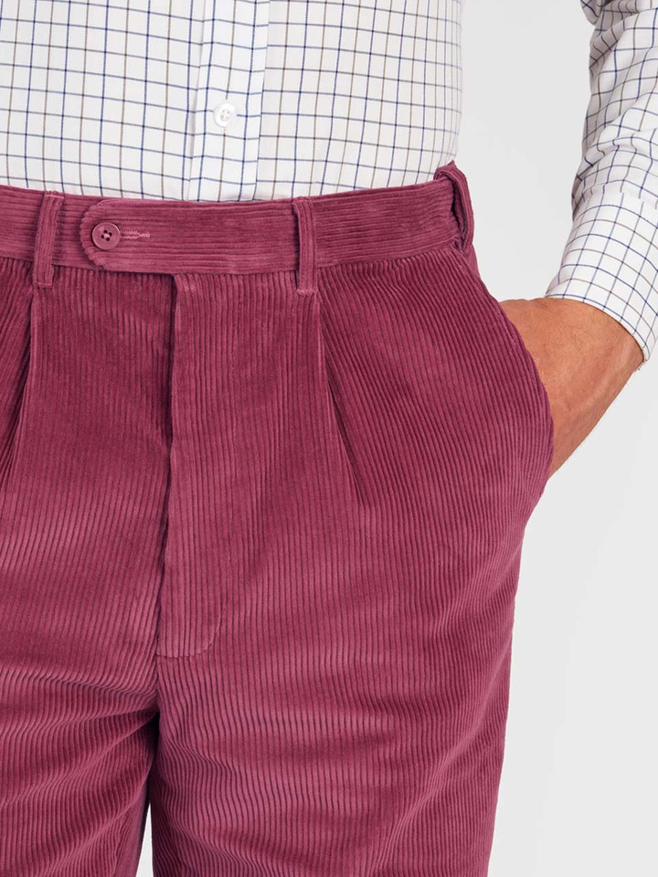 Rose County Corduroy Trousers Front