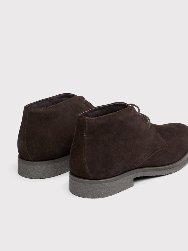 Brown Geox Claudio Boot Heels