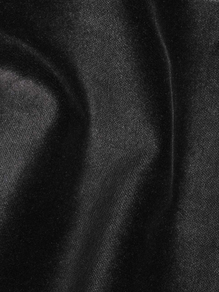 Black velvet nehru gilet