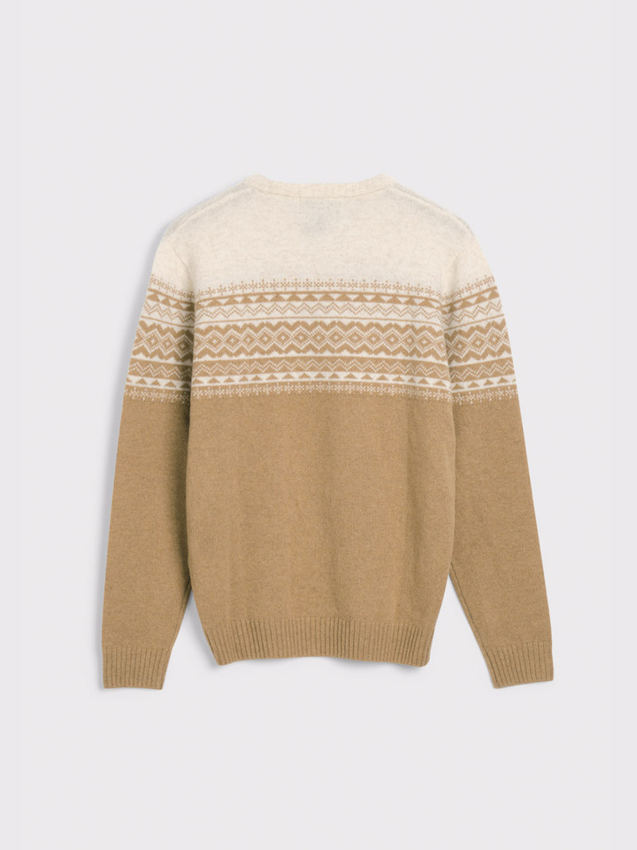Caramel Aspen Fairisle Jumper