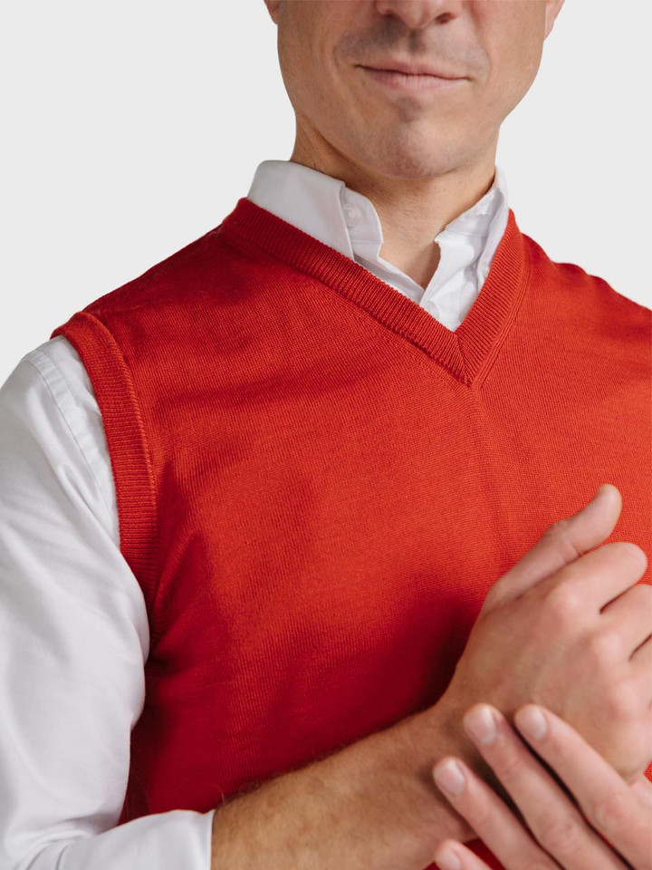 Neck of Merino Spice Slipover