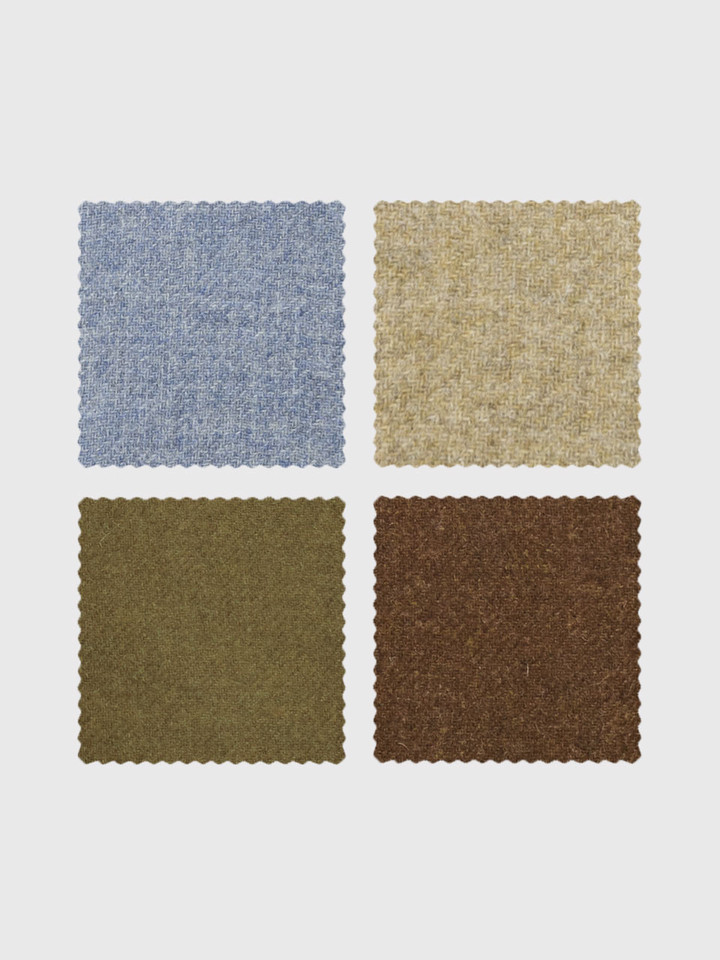 Lightweight Tweed Jacket Fabric Sample