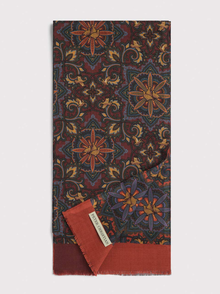 Wool and Silk Scarf