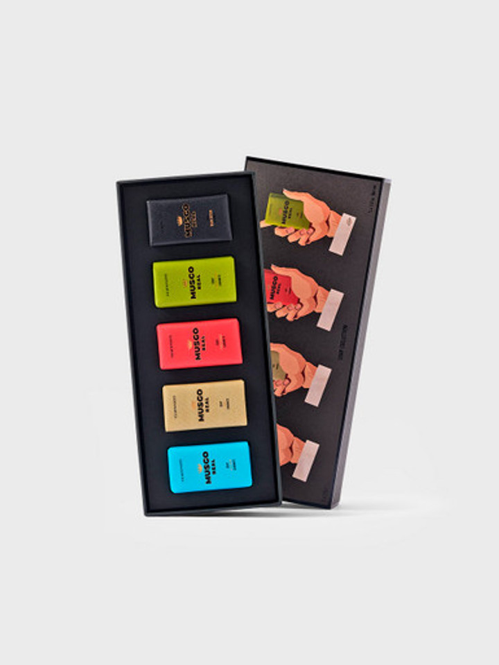Mens Musgo Real Soap Gift Set