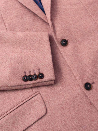 Rose Lightweight Tweed Jacket Buttons